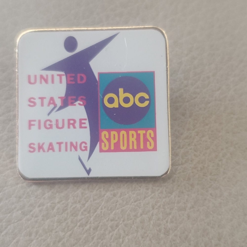 United States Figure Skating ABC SPORTS PIN